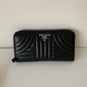 Quilted Prada Wallet